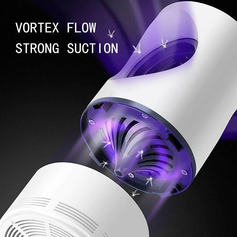 Mosquito Killer Lamp Electric Shocker Round – Powerful 360° UV Light