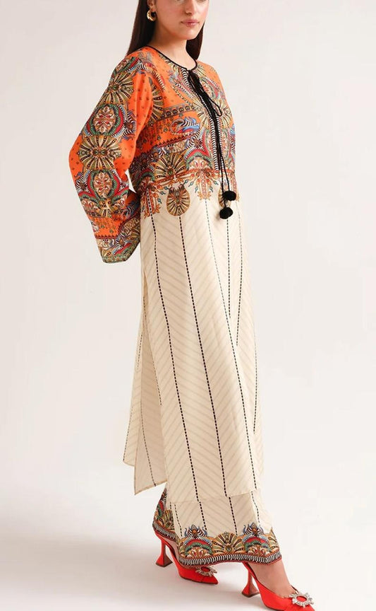 Signature 2 Piece Printed Shirt & Trouser