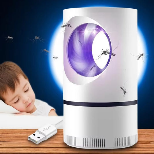 Mosquito Killer Lamp Electric Shocker Round – Powerful 360° UV Light