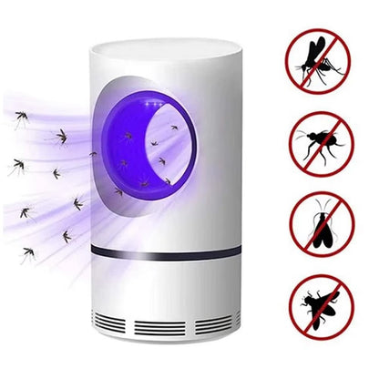Mosquito Killer Lamp Electric Shocker Round – Powerful 360° UV Light